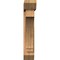 Ekena Millwork Imperial Slat Smooth Bracket w/ Offset Brace, Western Red Cedar, 7 1/2"W x 34"D x 40"H BKT0806X34X40IMP06SWR - alternate 2